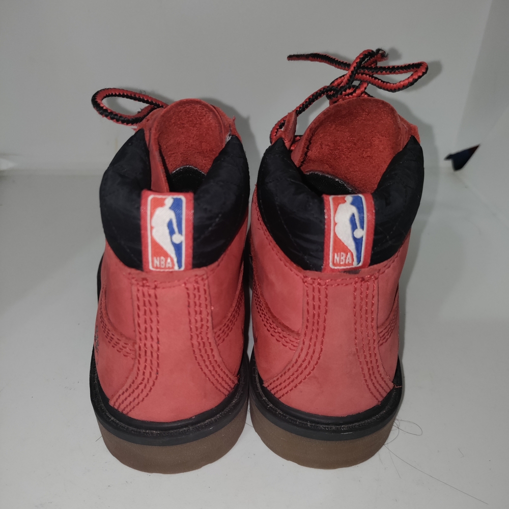 Timberland Kids Red Boots - Picture 4 of 5